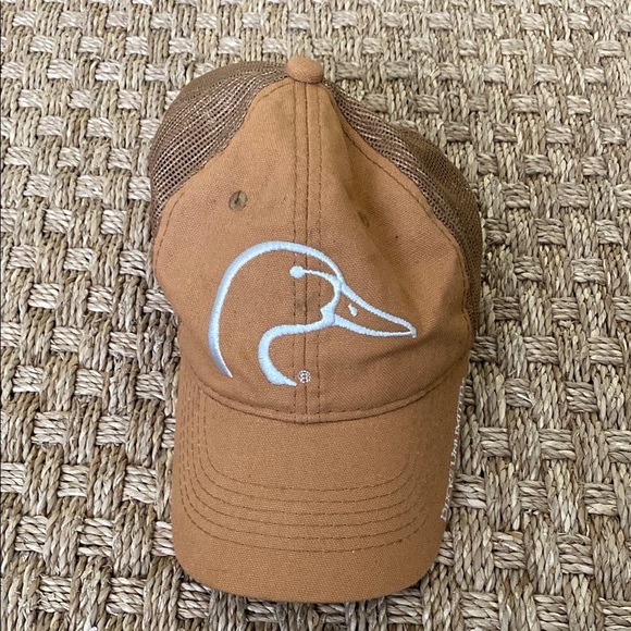 Ducks Unlimited Tan/Brown Duck Logo Cap - Picture 1 of 10